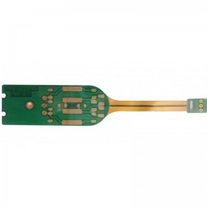 Placa de circuito rígida da cópia do PWB do cabo flexível com tinta verde da máscara da solda
